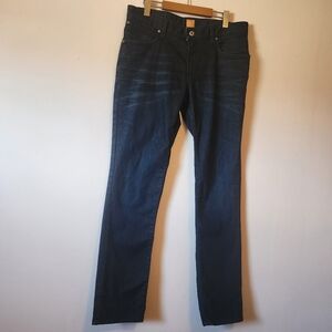 Hugo Boss Orange 63 Mens Slim Fit Denim Jeans Size 35x34 Dark Indigo